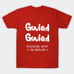 Wales national anthem — Hen Wlad Fy Nhadau T-Shirt